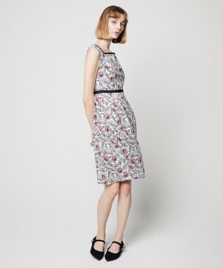 TOCCA 【消臭＆洗える！】NEW YORK CITY ROSE ドレス アイボリー系5