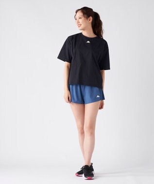 OP／FILA 【Kappa】プリーツ スポーツショートパンツ ブルー