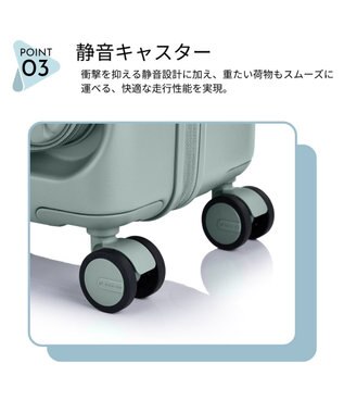 Samsonite アメリカンツーリスター スーツケース 76L(/89L) ヴェロックス スピナー68 VELOX パステルグリーン