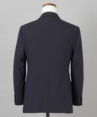 GOTAIRIKU 【御幸毛織】 WOOL×SOLOTEX ストレッチスーツ（平織/ネイビー） ネイビー系1