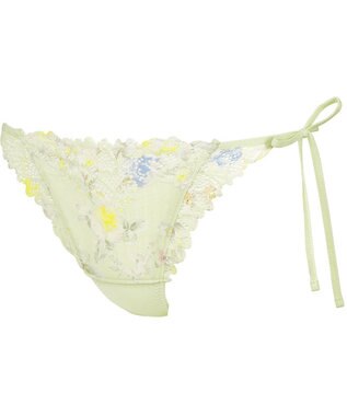 WACOAL Ｔバック ショーツ 【リボンブラ 脇すっきり】 BRB433とペア はきこみ丈あさめ バックのかぶりが広め ソング レディース PRA433 /ワコール メロン