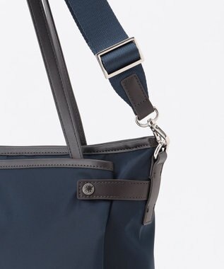 LA BAGAGERIE 【撥水ナイロン】ベーシックA4トート ネイビー