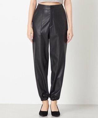 NAVE 【Nave】ヴィーガンレザー パンツ ブラック系