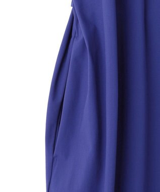 ICB 【接触冷感・UVカット・速乾・洗える】マットスキューバ ストレートワンピース ロイヤルブルー系