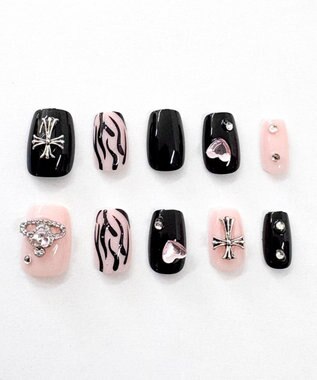 WEGO デザインネイルチップ 柄10