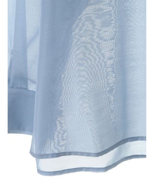 earth music&ecology バックスリットシアーシャツ Blue