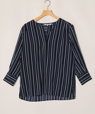 ONWARD Reuse Park 【23区】ブラウス秋冬 ネイビー