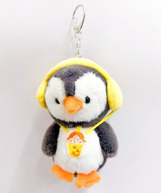 WEGO るんるんペンギンぬいぐるみキーホルダー 柄3