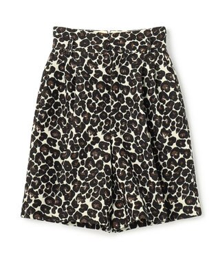 uncrave レオパードジャガード ショートトラウザー