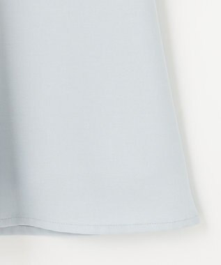 J.PRESS LADIES 【洗える・シワになりにくい】Garudaツイル フレアー スカート サックスブルー系