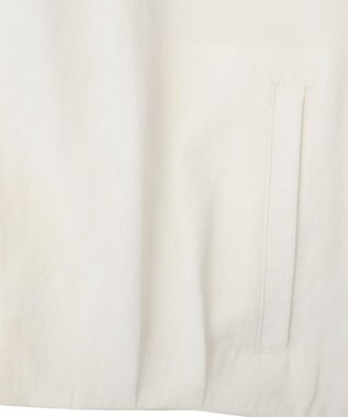 YECCA VECCA ホイップスリーブZIPジャケット Off White