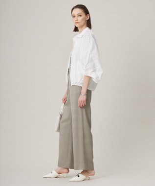 ICB シアーメモリー ブルゾン アイボリー系