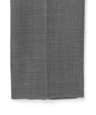 J.PRESS MEN 【KING SIZE】【Peppin Merino Comfort】【ウォッシャブル可 / 折り目加工】バーズアイ スラックス / ノータック ライトグレー系