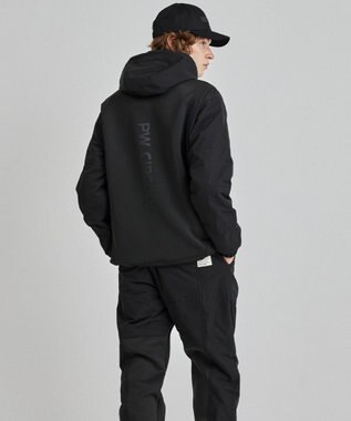 PW CIRCULUS 【MEN】中綿コンビデタッチャブルフーディ ブラック系