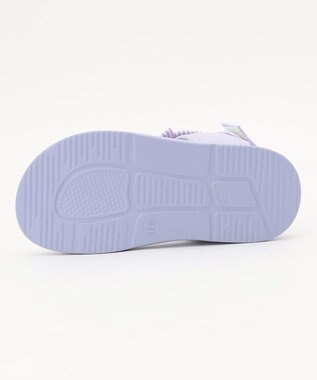 ANY KIDS リボン スポーツ サンダル ラベンダー