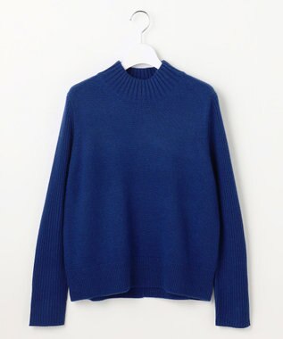 J.PRESS LADIES CASHBIT NEO ハイネック ニット ロイヤルブルー系