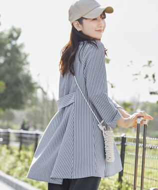 Tiaclasse 【安田美沙子さん/小倉優子さん着用】ジャガードリボンキャップ/リボンキャップ グレージュ