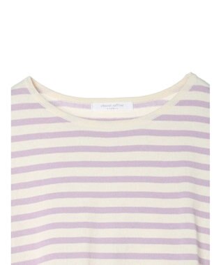 Green Parks 洗える　ニットＴシャツ Border