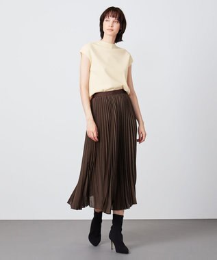 BEIGE， MOYE / プリーツスカート Cafe Noir