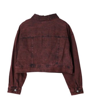 Green Parks ・ＳＵＧＡＲ　ＳＰＯＯＮ　カラーデニムＧジャン Red