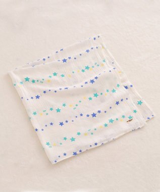 MIKI HOUSE HOT BISCUITS 二重織ガーゼのマルチケット