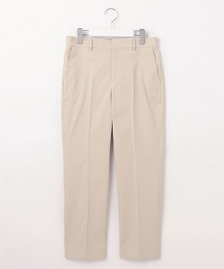 自由区 【接触冷感・UVカット・吸水速乾】シェルタリングオックステーパード パンツ シャンブレーベージュ