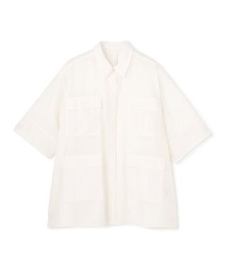 UNFILO シアー サファリシャツ オフ