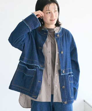 CRAFT STANDARD BOUTIQUE デニム２WAYブルゾン Indigo