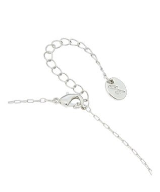 AMERICAN HOLIC テクスチャーメタルフープネックレス Silver