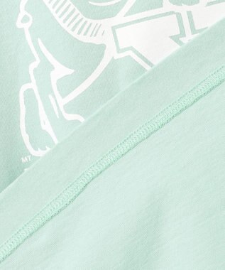 J.PRESS YORK STREET 【UNISEX】YALEバックプリント Tシャツ ライトグリーン系