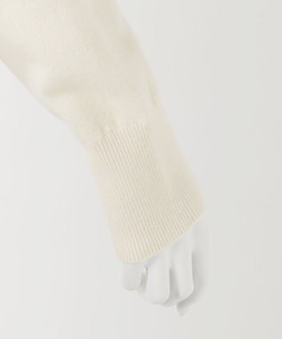 23区 L 【エステータ】エアリースパンウール ドレープニット オフホワイト系