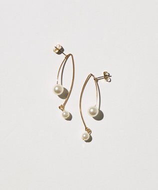 AMERICAN HOLIC パールウェーブラインピアス