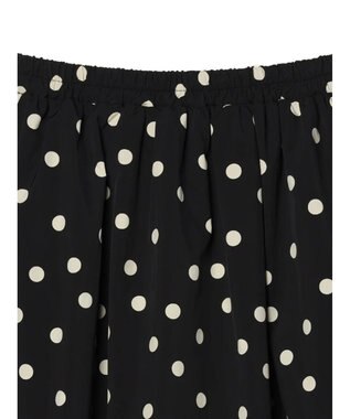 Green Parks ・ＥＬＥＮＣＡＲＥ　ＤＵＥ　ドットタフタスカート Black