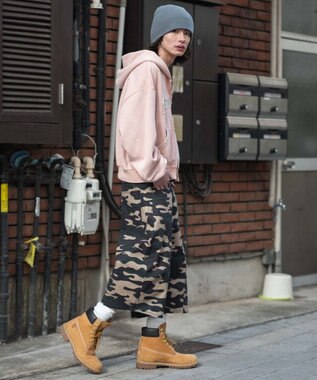 WEGO 【SMLサイズ展開】チェーン付きバルーンショーツ 柄1