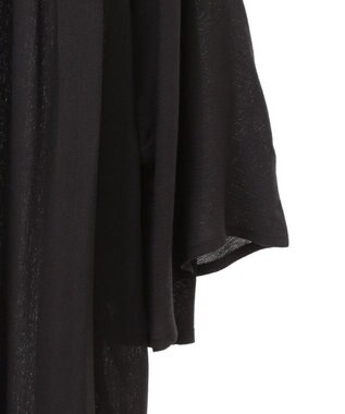 Green Parks クレープチュニック Charcoal Gray