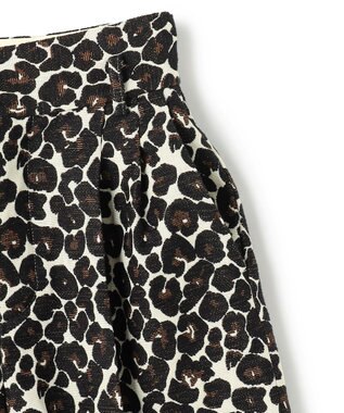 uncrave レオパードジャガード ショートトラウザー レオパード