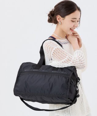 LeSportsac DELUXE MED WEEKENDER 【日本限定】リサイクルドブラックJP