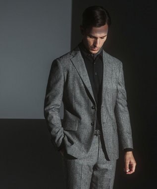 GOTAIRIKU 3ピースセットアップ対応【あたたかい】RENEWOOL ウールパンツ ブラック系4