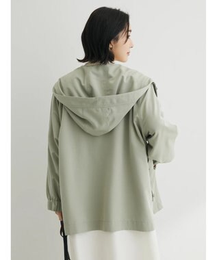 Green Parks 花粉防止　フーデッドブルゾン Khaki