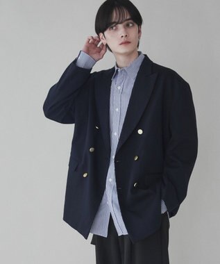 WEGO ルーズブレザー ネイビー