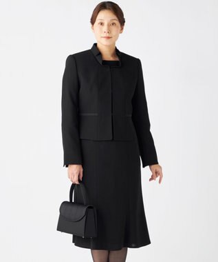 自由区 FORMAL 【日本製】西陣織 ハンドバッグ ブラック系