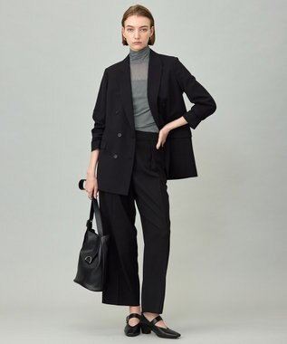 ICB 【洗える】 パウダリーチュール ハイネックトップス プリント柄系