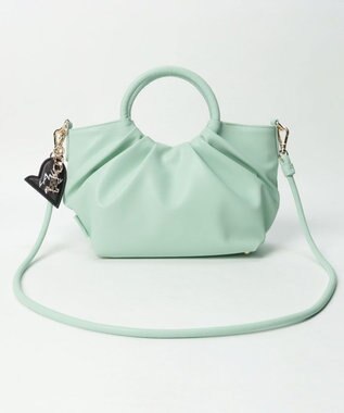 LANVIN en Bleu ラルム 2WAYショルダーバッグ ライトグリーン