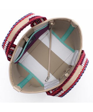 A.D.M.J. 【魔法の様に軽い】マジックライト/スパニッシュファブリックエンブレム刺しゅうデイリートートS パープル