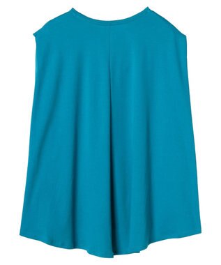 AMERICAN HOLIC 接触冷感フレンチスリーブカットチュニック Turquoise Blue