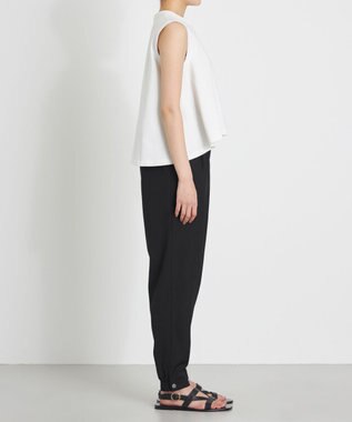 NAVE ウールポリエステルツイル パンツ ブラック系