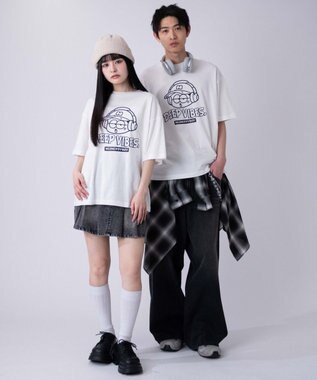 WEGO 【ユニセックス着用ITEM/XSSMLXLサイズ展開】アソートグラフィックBIG　T（SS） 柄19