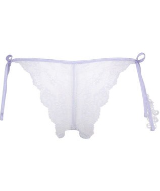 WACOAL ルジェ Ｔバック ショーツ BCA442・BCA342とペア かぶり広め(バック) リボン結びタイプ(サイド) 透けにくい(フロント) ソング はきこみ丈あさめ レディース PCA442 /ワコール パープル