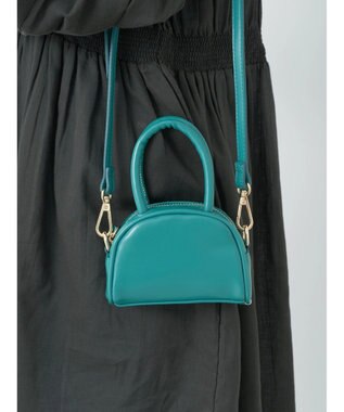 earth music&ecology ｍｉｎｉｍｉｎｉボストンバッグ Blue Green