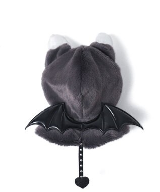 WEGO 【痛バ＆推し活グッズ】ぬいアニマルケープ10cm ダークグレー